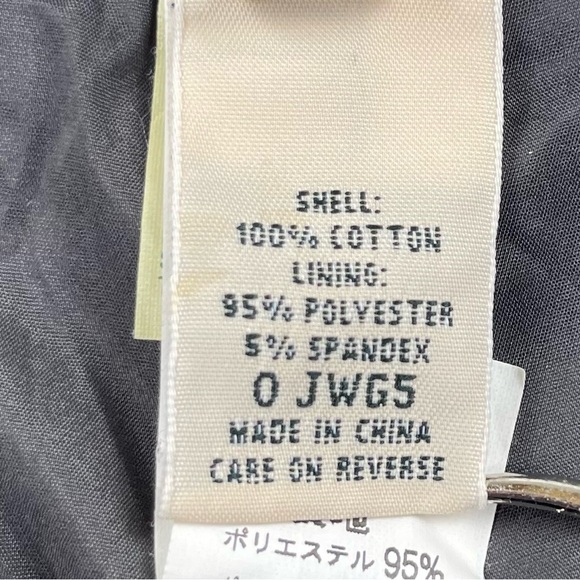 L.L. Bean Pants Womens 12 Grey Classic‎ Fit Straight Flannel 100% Cotton Lined - Picture 11 of 14